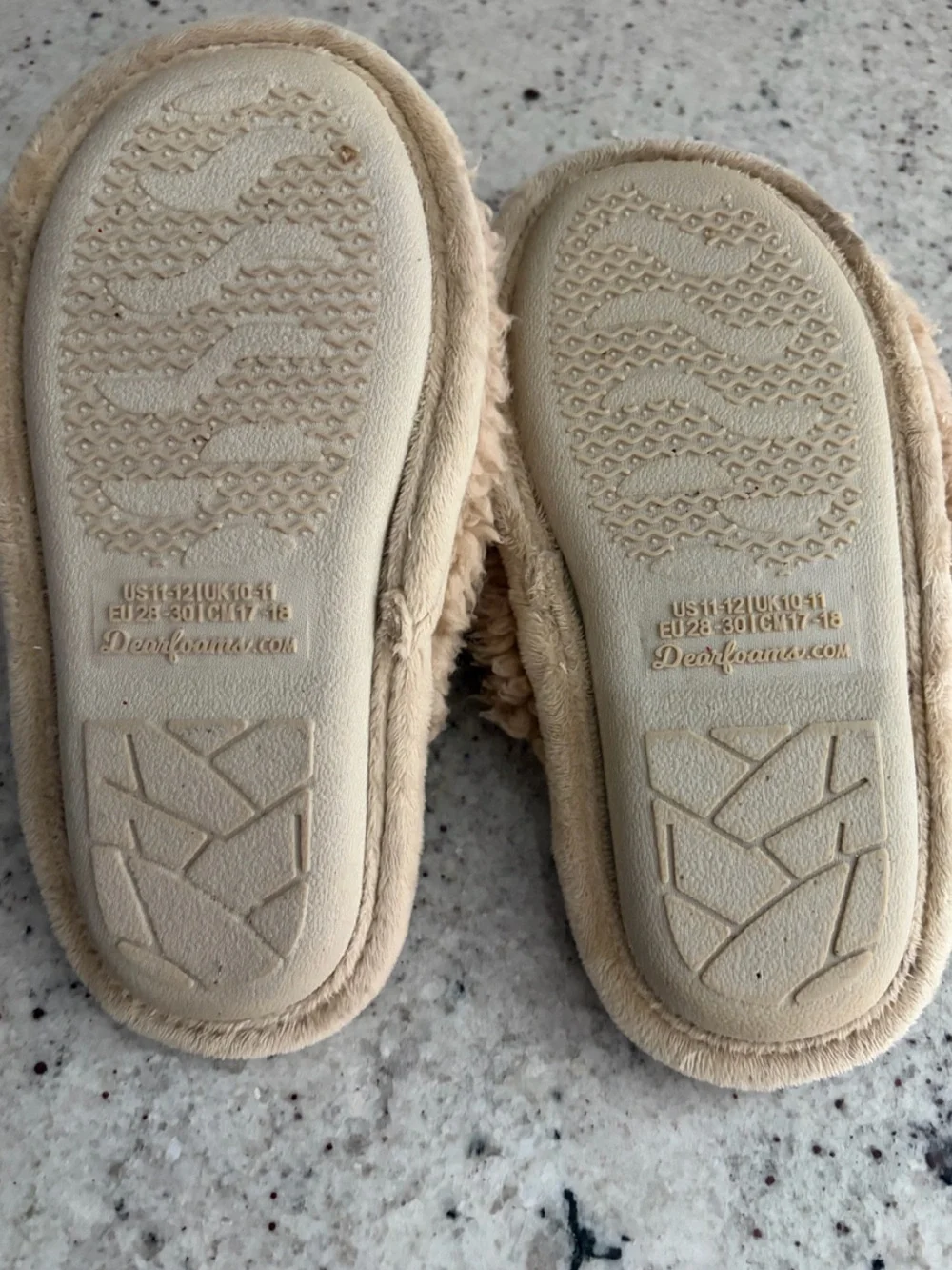 Christmas Reindeer Holiday Plush Slippers